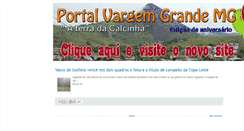 Desktop Screenshot of portalvargemgrandemg.com.br